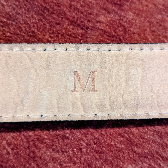 Studio Barse Black Leather Belt with Silver Conchos and Buckle - Picture 8 of 13